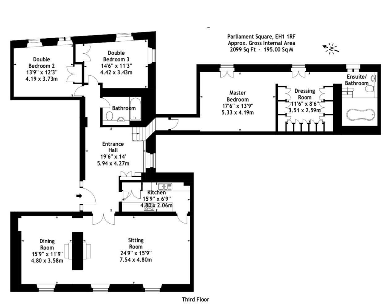 Royal Mile Apartments Единбург Екстериор снимка